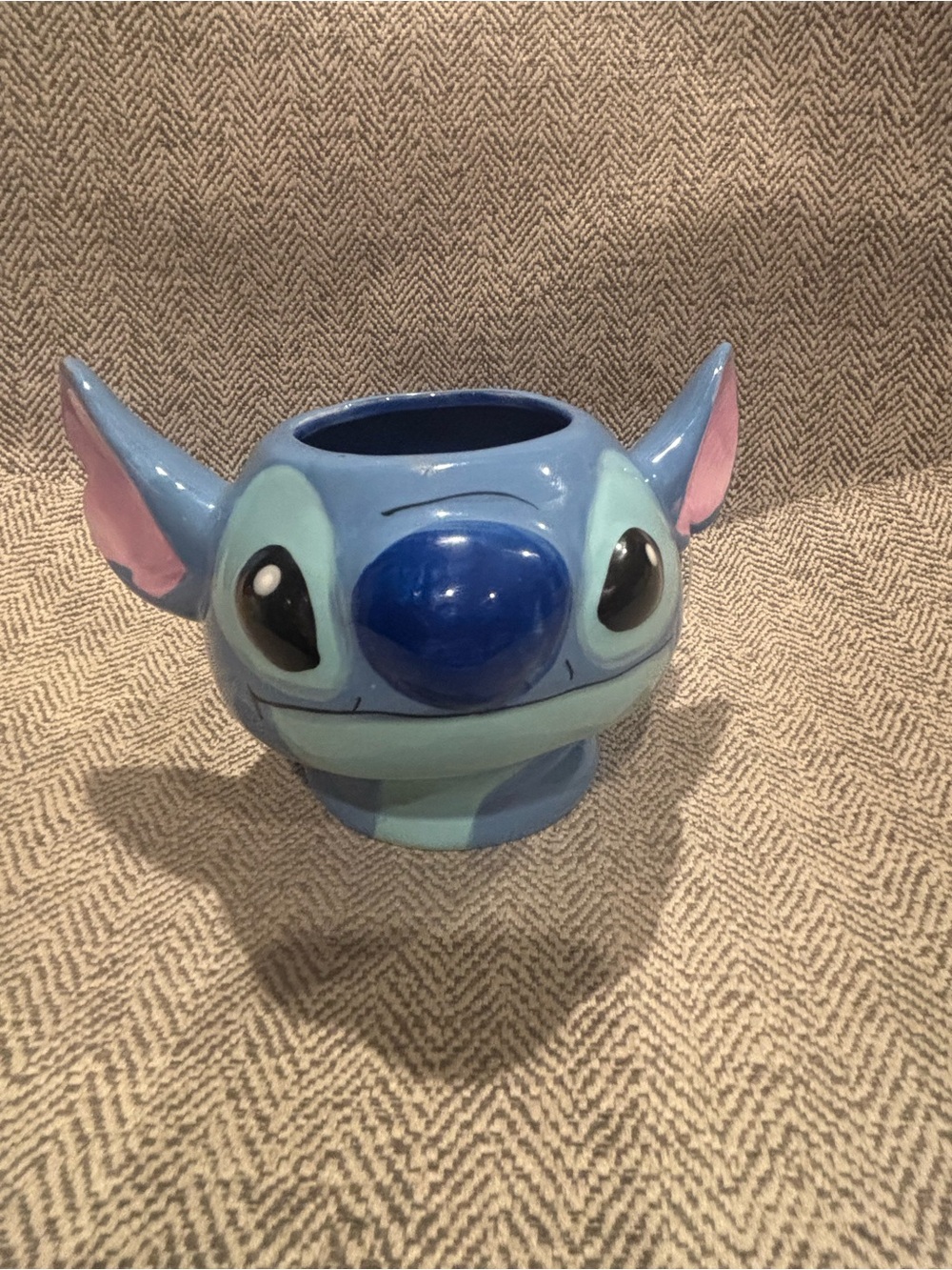 Disney Lilo and Stitch Character 3D Figural Ceramic Mug 16 oz